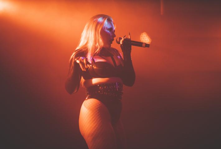 Cobrah during Outrageous 2022 at AB, photographed by Michelle Geerardyn