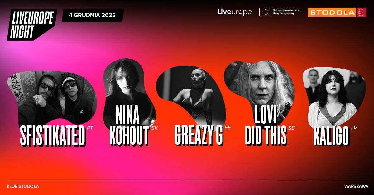 Liveurope Night at Stodola