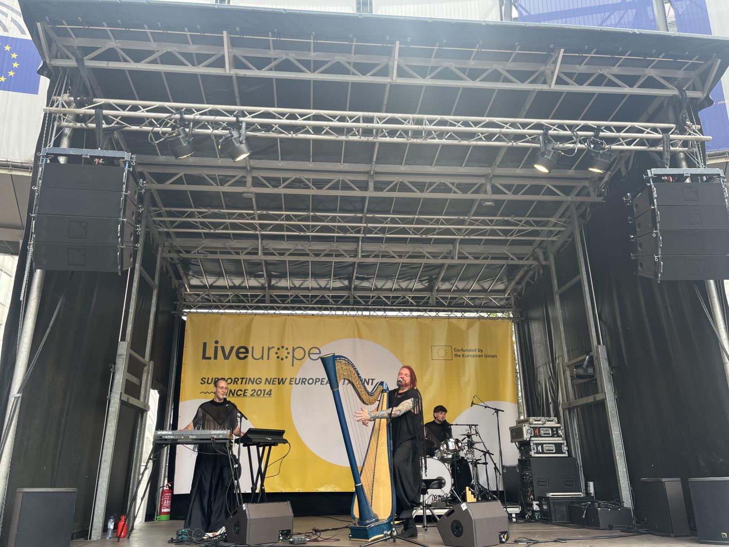 Isaakians at Liveurope Stage EP Europe Day celebrations